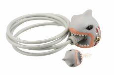 Замок тросовый Crazy Safety Белая Акула ― AmigoToy