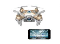 Квадрокоптер нано Wi-Fi Cheerson CX-10W с камерой (бежевый)