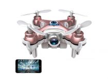 Квадрокоптер нано Wi-Fi Cheerson CX-10W с камерой (розовый)