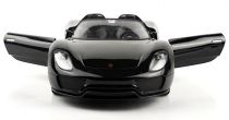 Машинка р/у 1:24 Meizhi лиценз. Porsche 918 металлическая (черный) 
