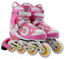 Ролики MaxCity Little Rabbit Combo Pink р. 35-38