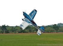 Самолёт р/у Precision Aerobatics XR-61 1550мм KIT (синий)