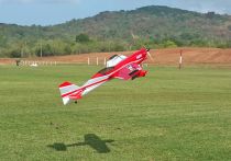 Самолёт р/у Precision Aerobatics XR-61 1550мм KIT (красный)