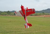 Самолёт р/у Precision Aerobatics XR-61 1550мм KIT (красный)
