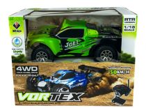 Автомодель шорт-корс 1:18 WL Toys A969 4WD 25км/час (зеленый)