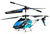 Вертолёт 3-к микро и/к WL Toys S929 с автопилотом (синий)