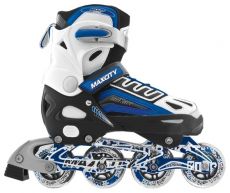 Ролики MaxCity Punto Blue р. 33-36 ― AmigoToy