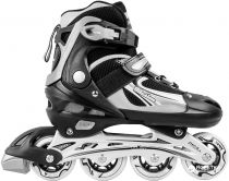 Комплект роликовых коньков MaxCity Illusion Combo Черные р.35-38